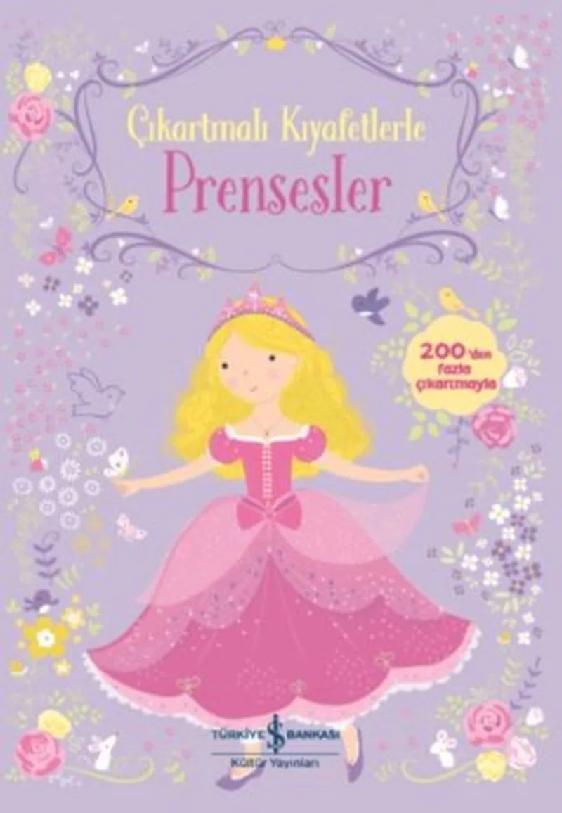 Çıkartmalı Kıyafetlerle Prensesler