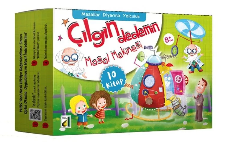 Çılgın Dedemin Masal Makinesi (10 Kitap) / Masallar Diyarına Yolculuk