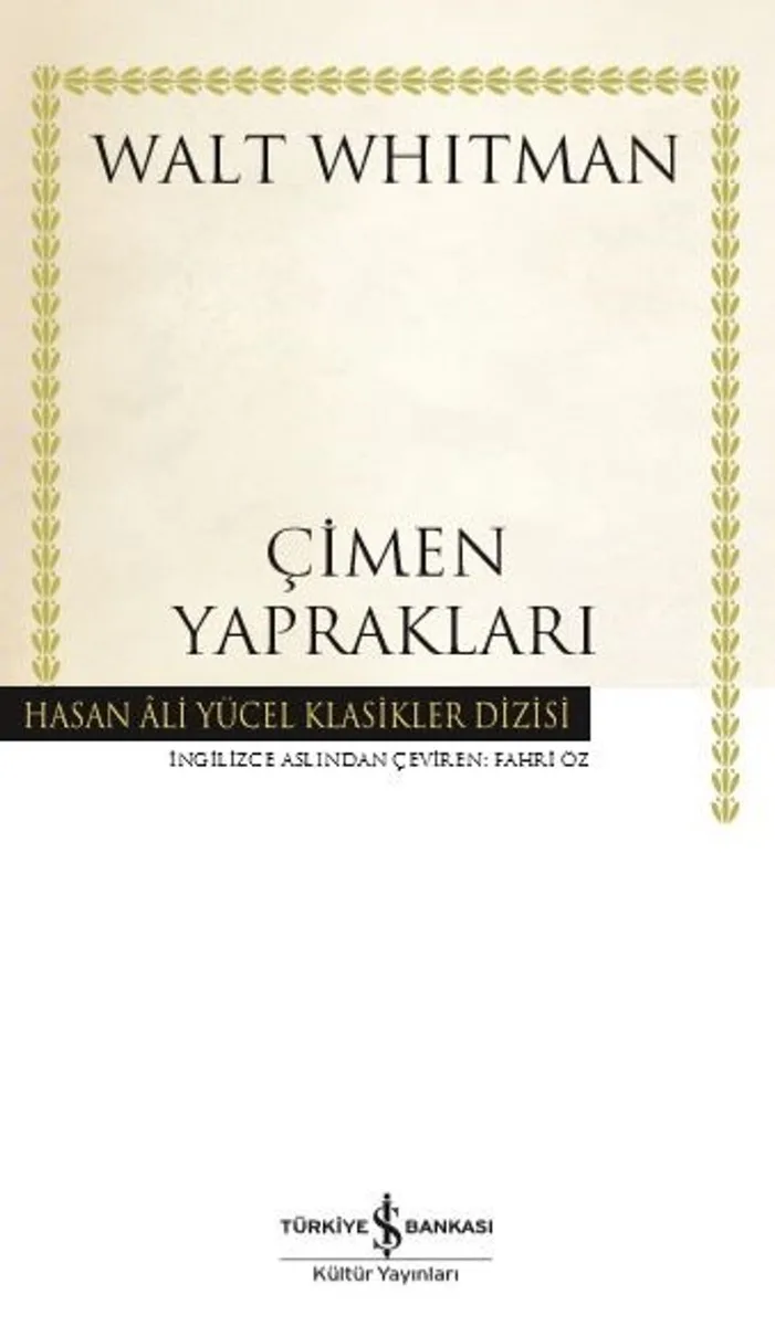 Çimen Yaprakları (Ciltli)