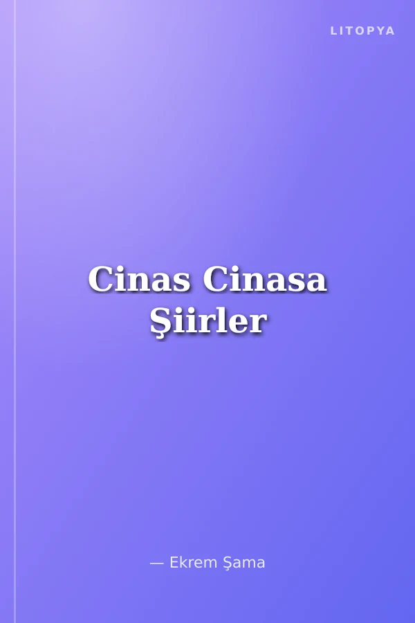 Cinas Cinasa Şiirler
