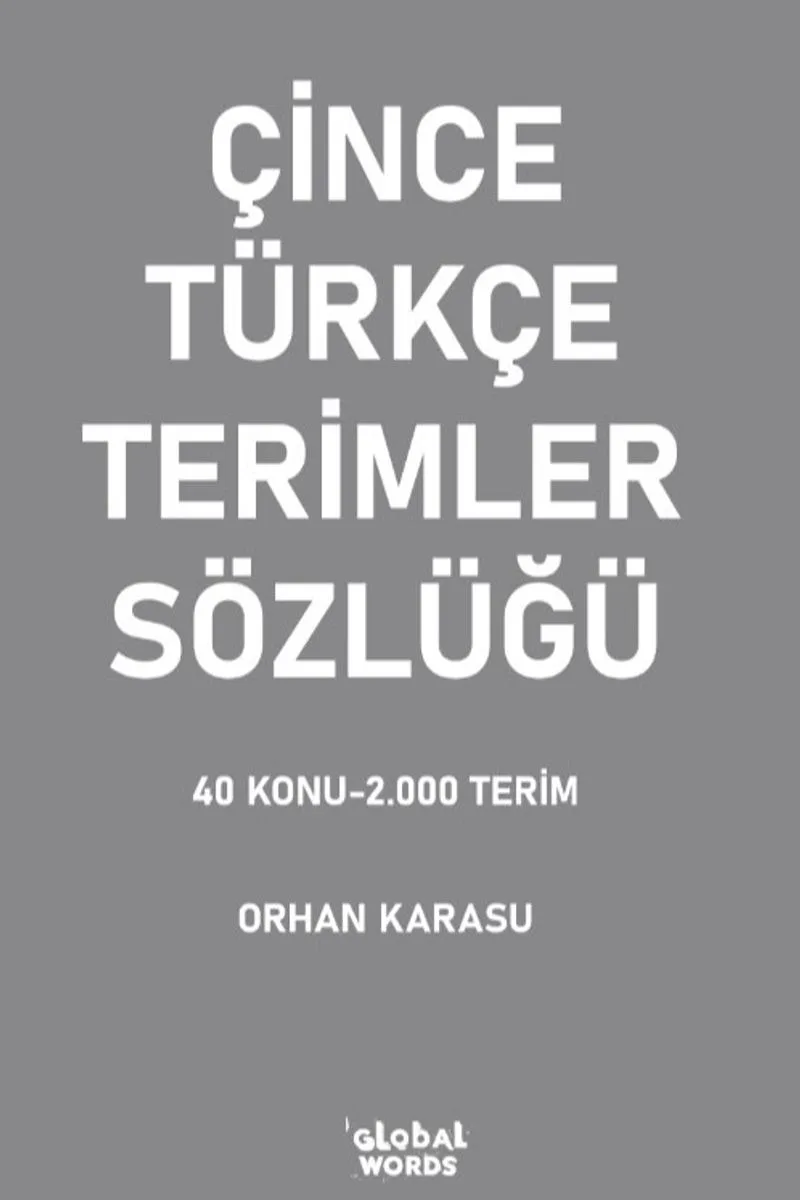 Çince-Türkçe Terimler Sözlüğü