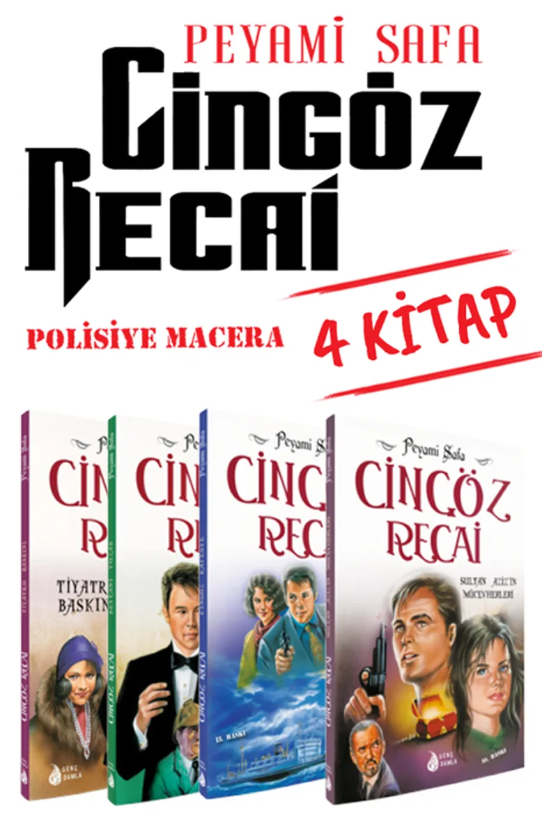 Cingöz Recai Seti (4 Kitap)