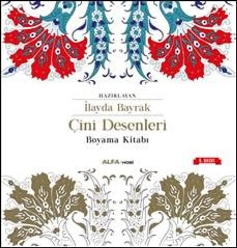 Çini Desenleri Boyama Kitabı