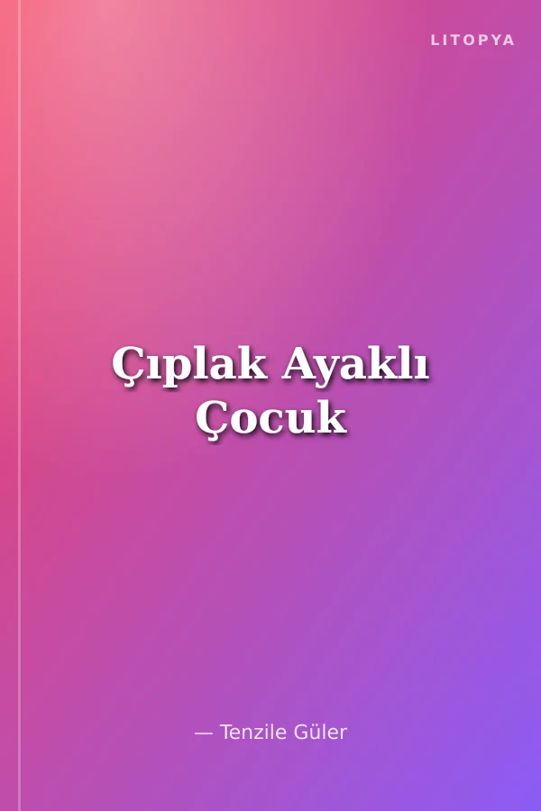 Çıplak Ayaklı Çocuk