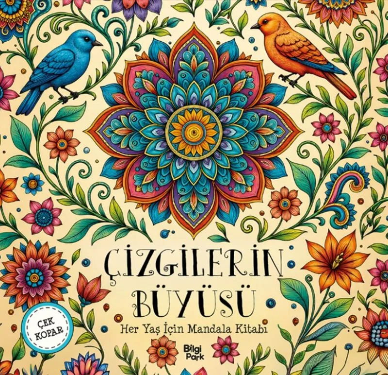 Çizgilerin Büyüsü / Her Yaş İçin Mandala Çek Kopar