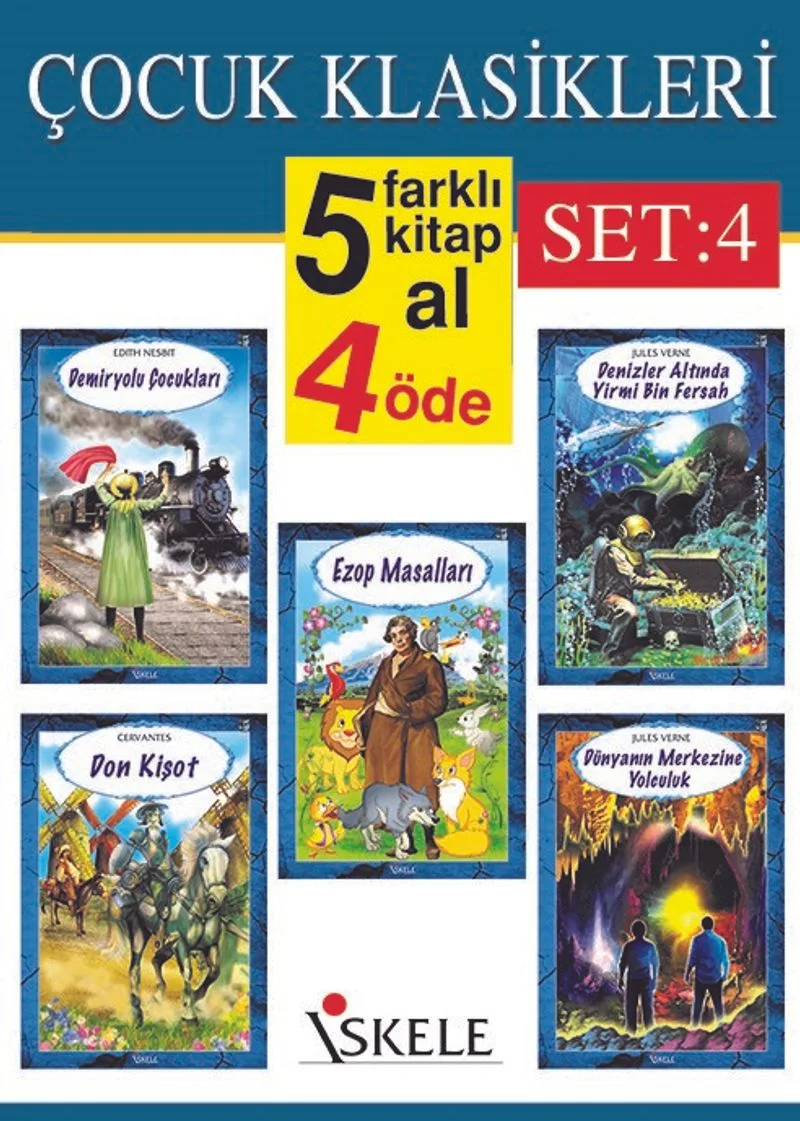 Çocuk Klasikleri (5 Al 4 Öde) Set 4
