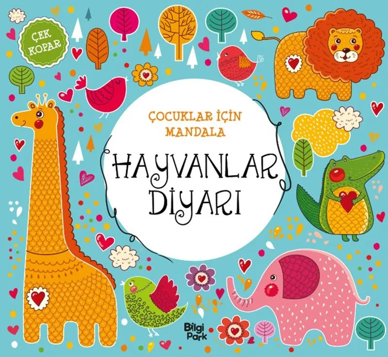 Çocuklar İçin Mandala / Hayvanlar Diyarı