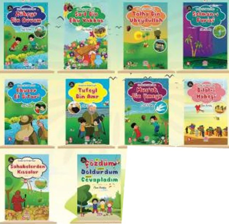 Çocuklar için Sahabe Hayatı Serisi (10 Kitap)
