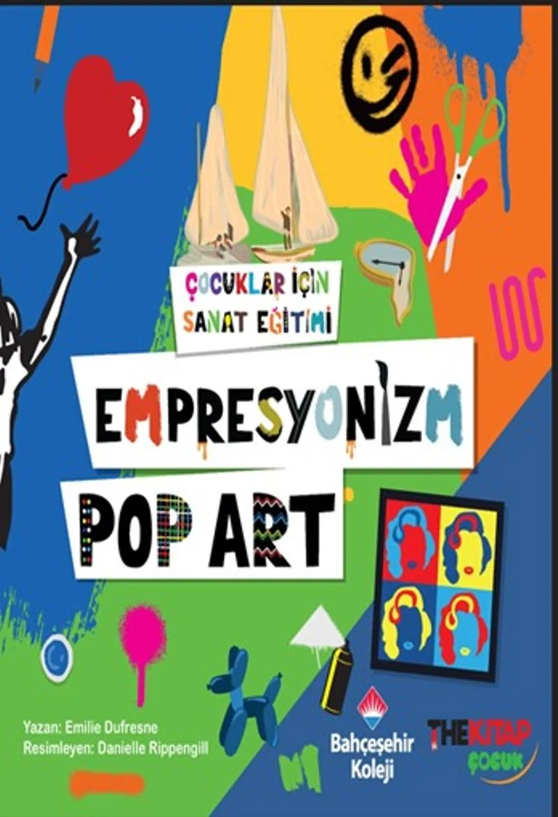 Çocuklar İçin Sanat Eğitimi Empresyonizm Pop-Art