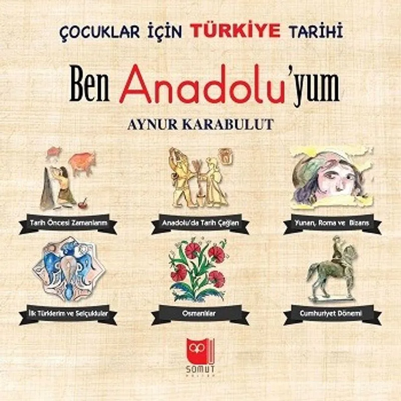 Çocuklar İçin Türkiye Tarihi / Ben Anadoluyum (6 Kitap)