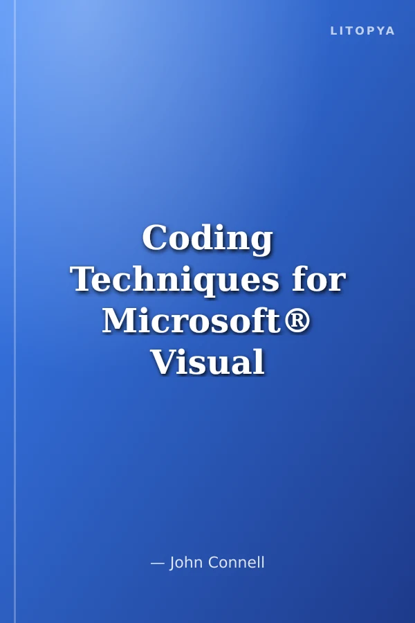 Coding Techniques for Microsoft® Visual Basic® .NET