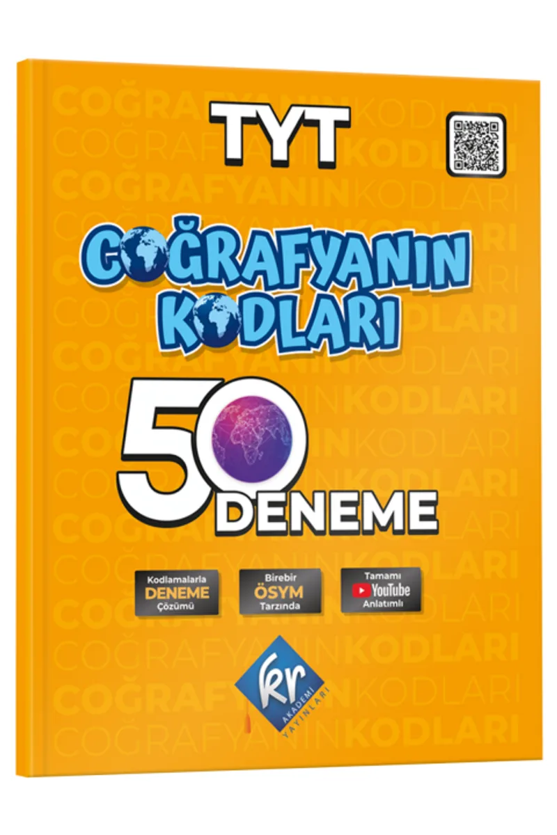 Coğrafyanın Kodları TYT Coğrafya Çözümlü 50 Deneme