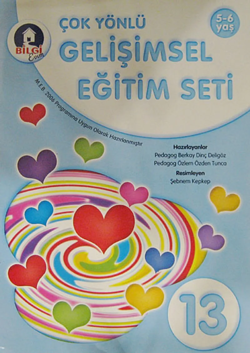 Çok Yönlü Gelişimsel Eğitim Seti 13 (5-6 Yaş)