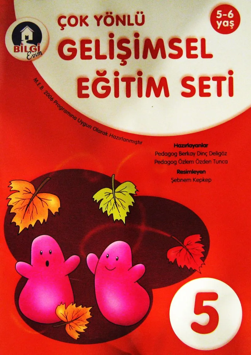 Çok Yönlü Gelişimsel Eğitim Seti 5 (5-6 Yaş)