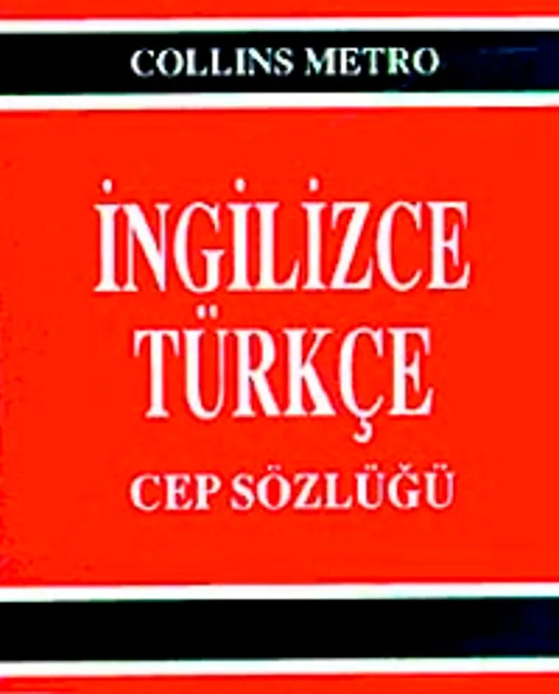 Collins Metro İngilizce Türkçe Cep Sözlüğü