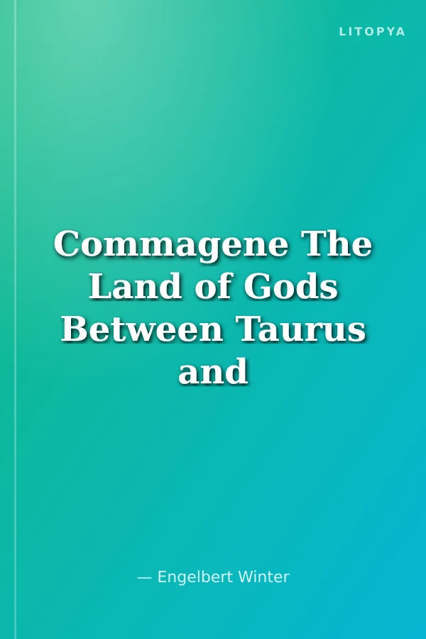 Commagene The Land of Gods Between Taurus and Euphrates
