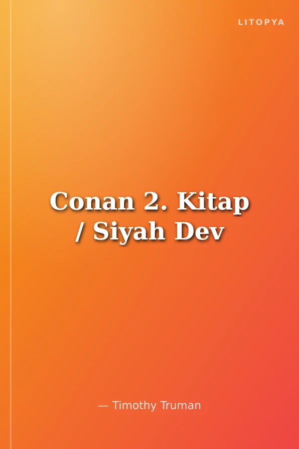 Conan 2. Kitap / Siyah Dev
