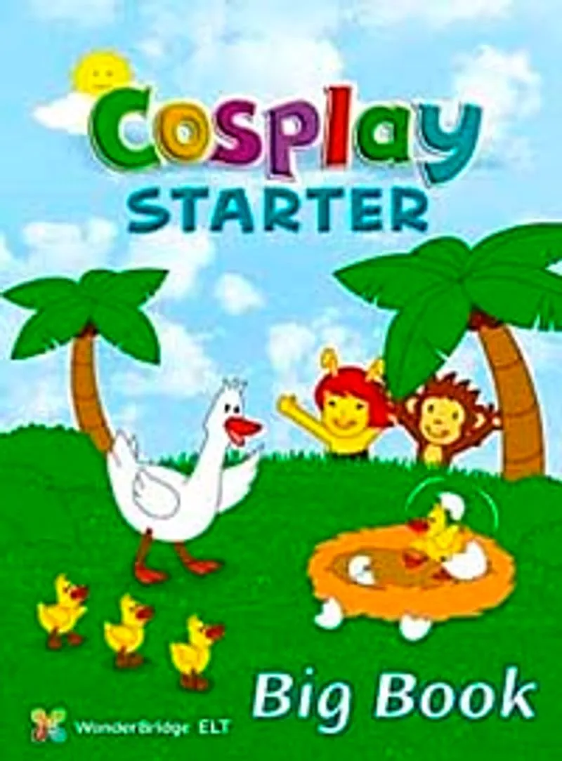 Cosplay Starter Big Book - Okul Öncesi İngilizce Büyük Boy Okuma Kitabı (40x54)
