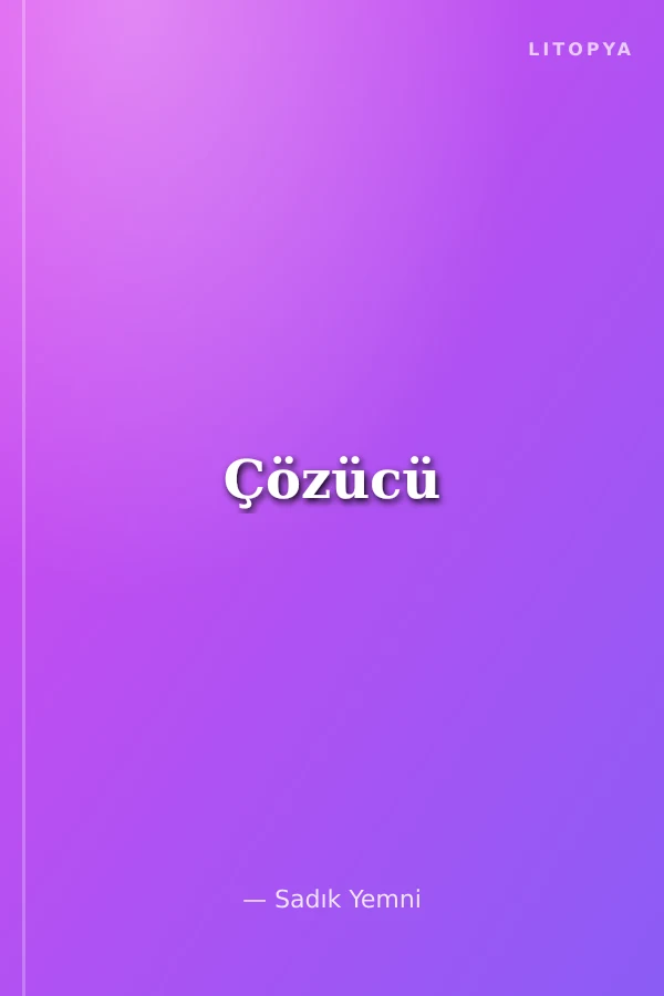 Çözücü