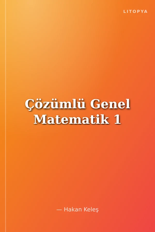 Çözümlü Genel Matematik 1
