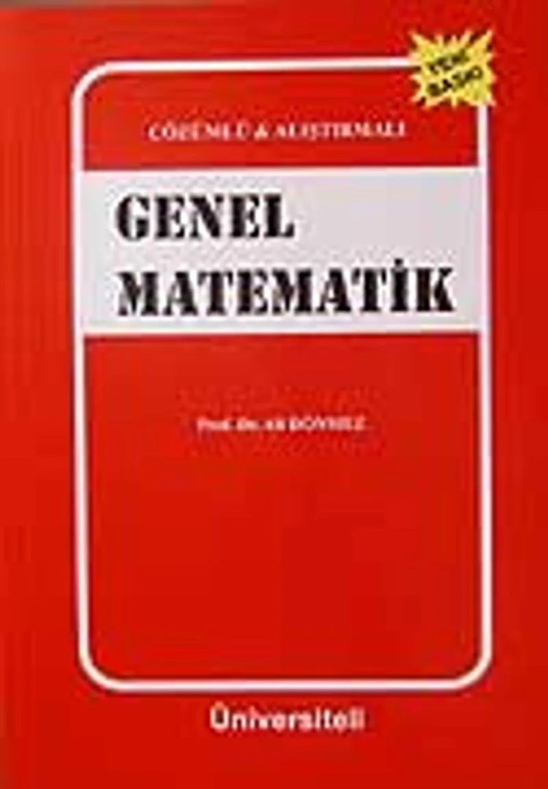 Çözümlü ve Alıştırmalı Genel Matematik