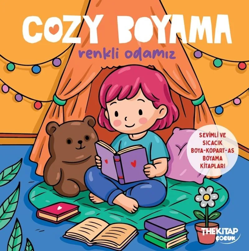 Cozy Boyama / Renkli Odamız (Boya - Kopart - As Boyama Kitapları)