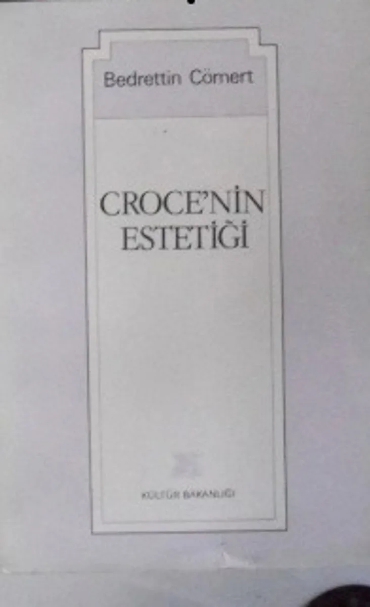 Croce'nin Estetiği / 42-D-10