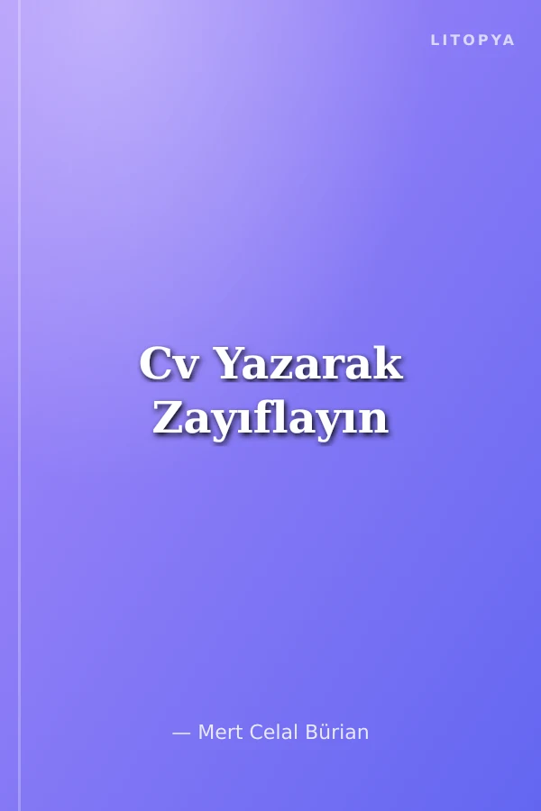 Cv Yazarak Zayıflayın