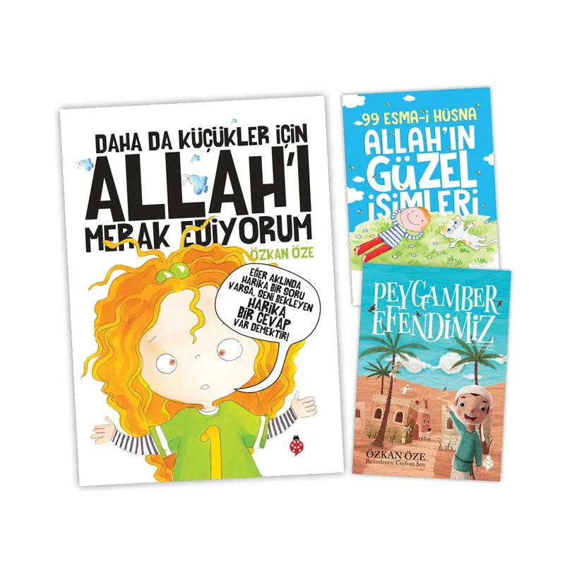 Daha Da Küçükler İçin Din&icirc; Kitaplar Seti (3 Kitap)