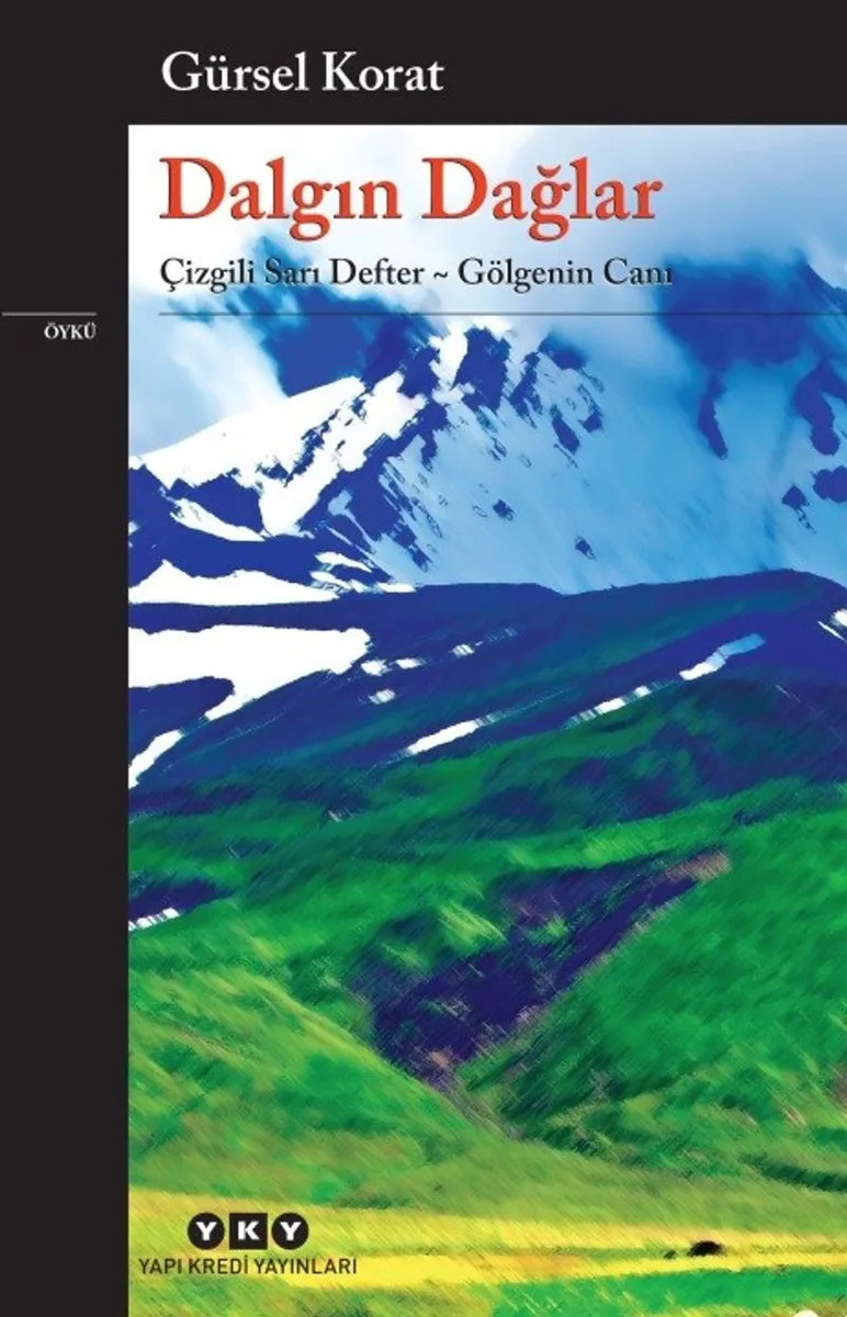 Dalgın Dağlar Çizgili Sarı Defter- Gölgenin Canı