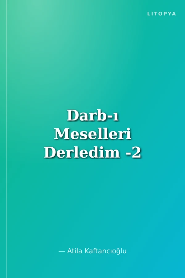Darb-ı Meselleri Derledim -2