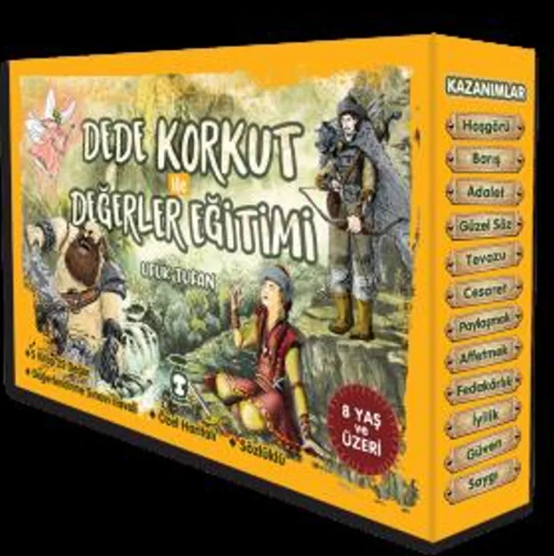 Dede Korkut İle Değerler Eğitimi Seti (5 Kitap)