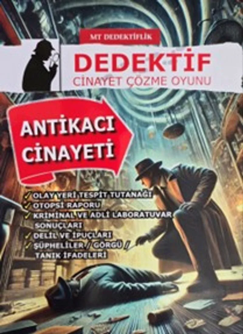 Dedektiflik Cinayet Çözme Oyunu - Antikacı Cinayeti
