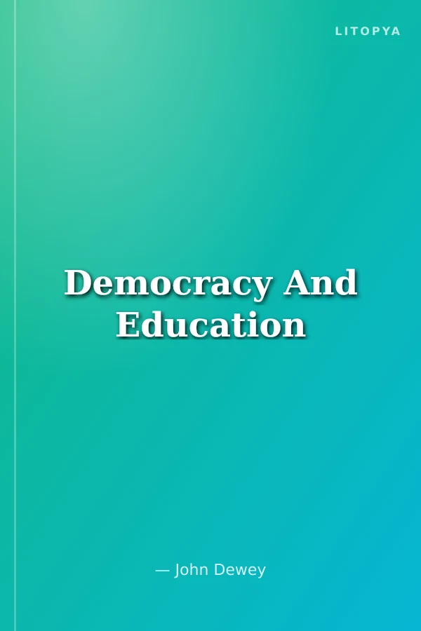 Democracy And Education