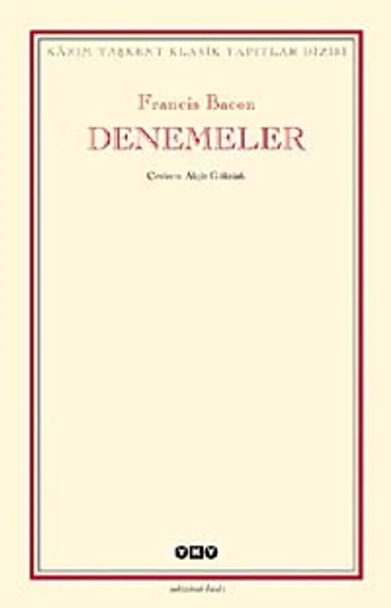 Denemeler / Francis Bacon
