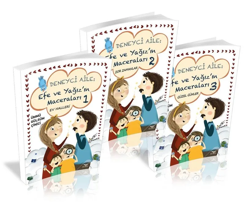 Deneyci Aile Efe ve Yağızın Maceraları 1-2-3