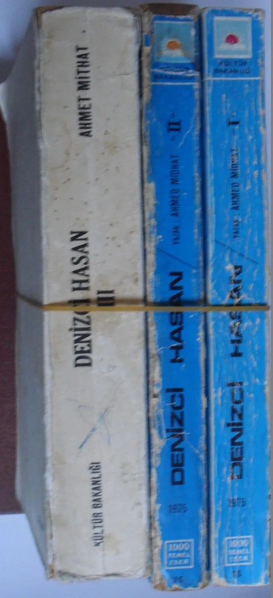 Denizci Hasan - Hasan Mellah (3 Cilt Takım) ( Kod: 6-F-7)