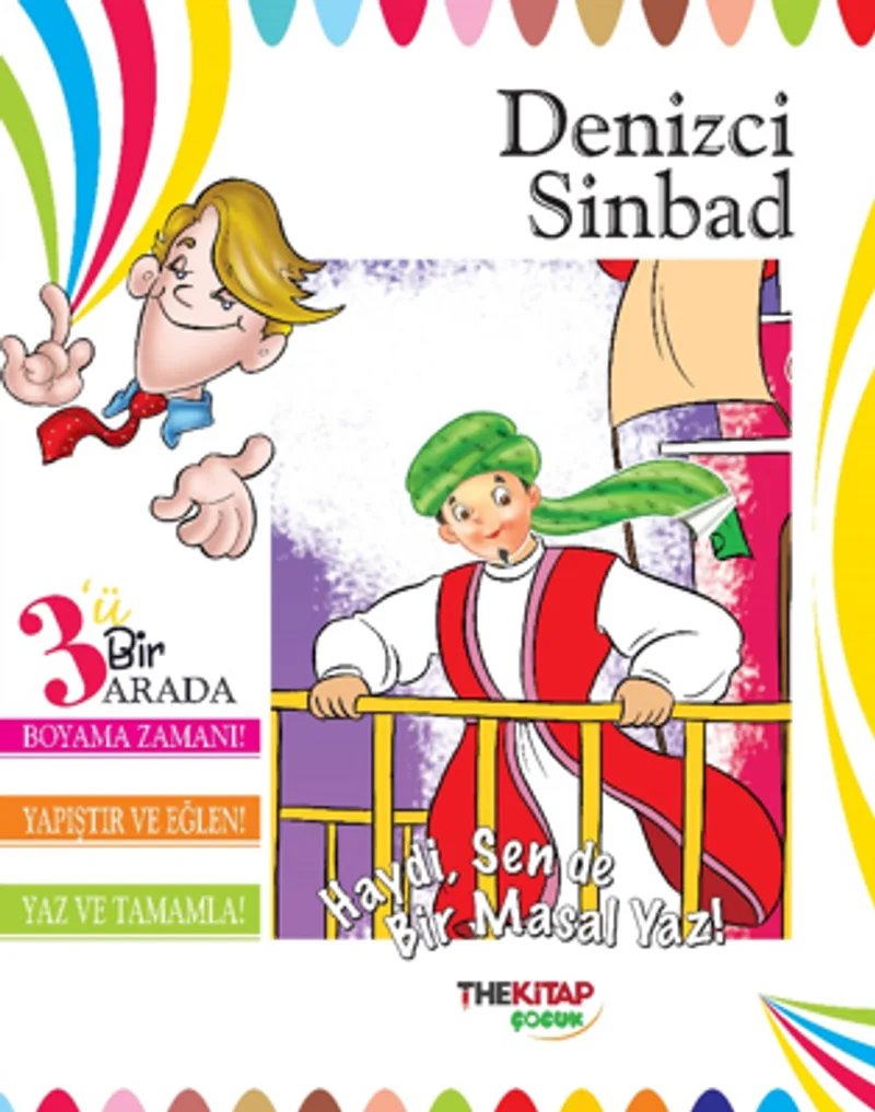 Denizci Sinbad (Üçü Bir Arada Etkinlik Kitabı)