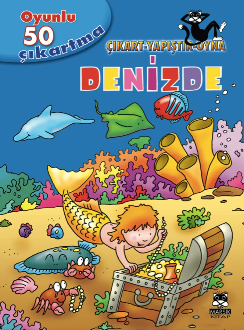 Denizde / Oyunlu 50 Çıkartma Dizisi