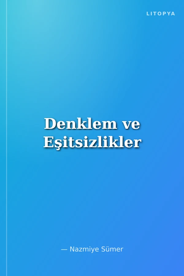 Denklem ve Eşitsizlikler