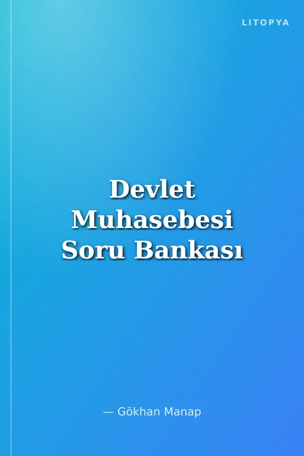 Devlet Muhasebesi Soru Bankası