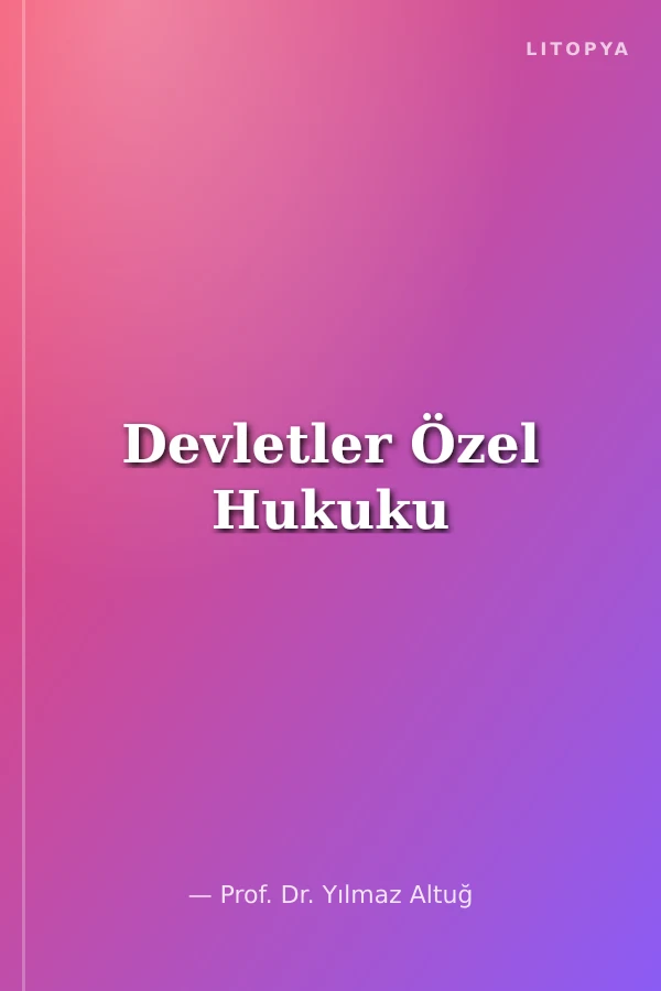 Devletler Özel Hukuku