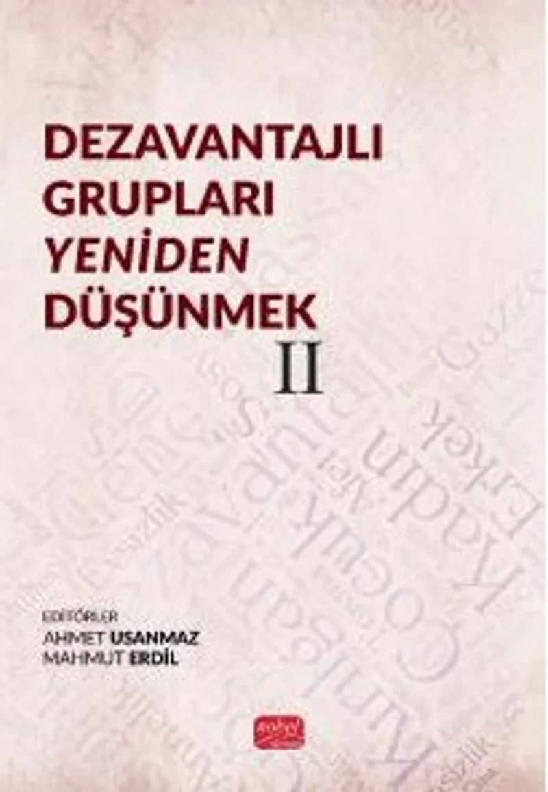 Dezavantajlı Grupları Yeniden Düşünmek II