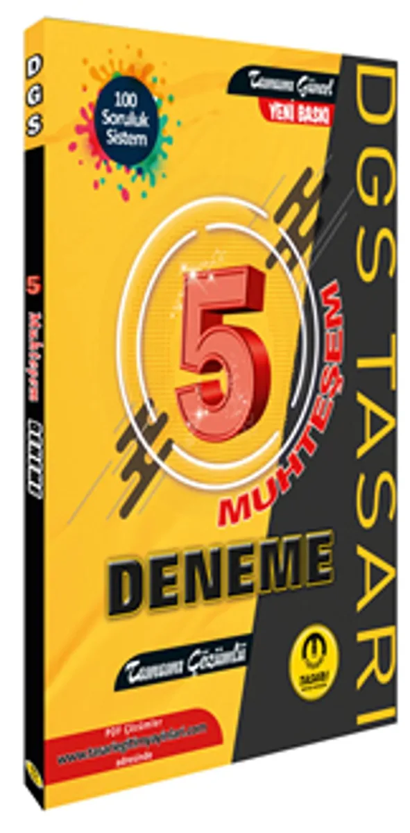 DGS 5 Muhteşem Çözümlü Deneme