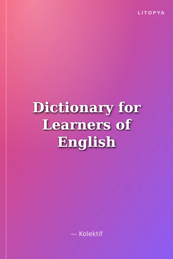 Dictionary for Learners of English