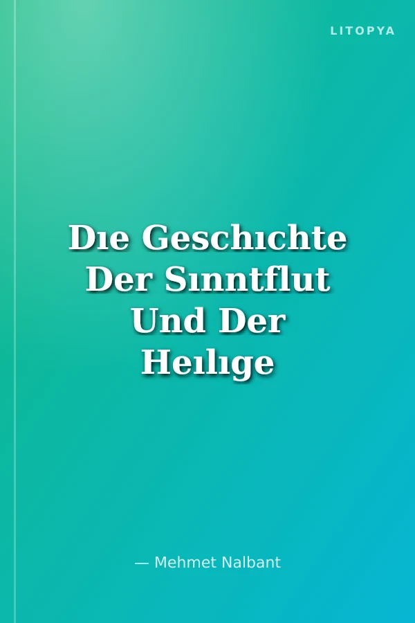 Dıe Geschıchte Der Sınntflut Und Der Heılıge Noah (Almanca)