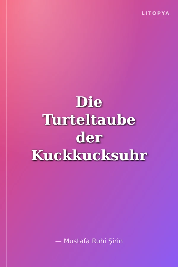 Die Turteltaube der Kuckkucksuhr