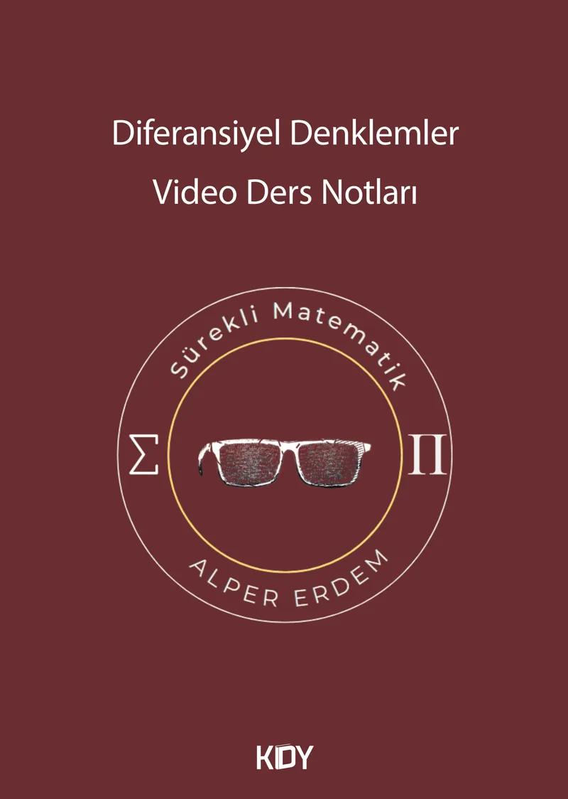 Diferansiyel Denklemler Video Ders Notları