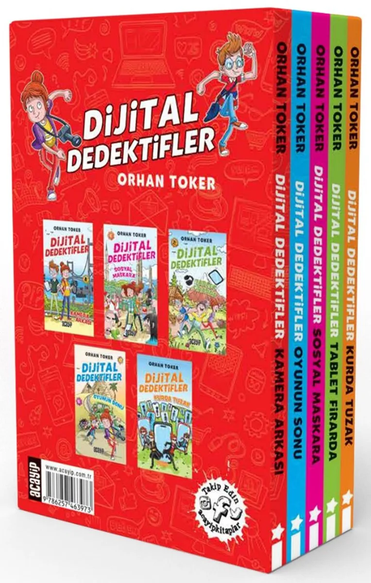Dijital Dedektifler (5 Kitap Kutulu)