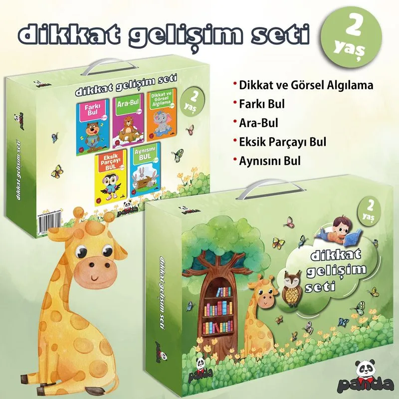 Dikkat Gelişim Seti (2 Yaş)